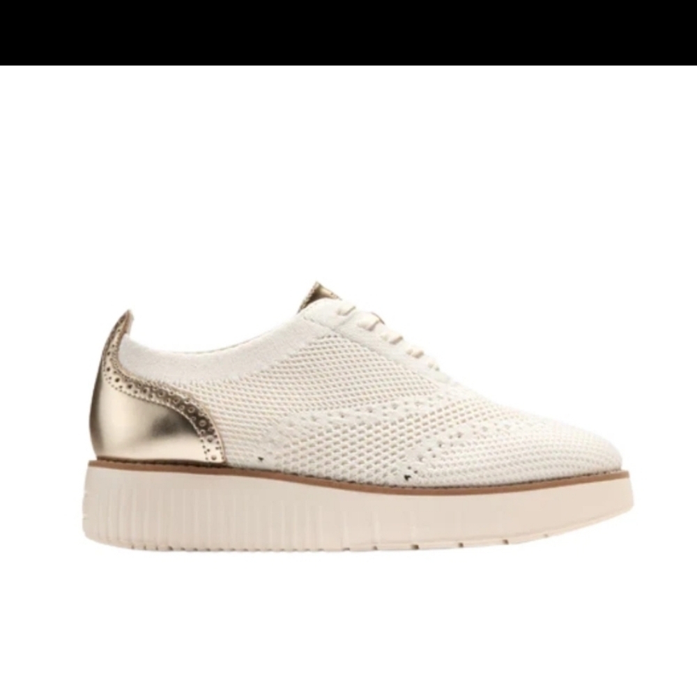 Cole Haan Women's Grand City Platform Stitchlite Oxford, Breathable, FlowerFoam - Picture 6 of 9